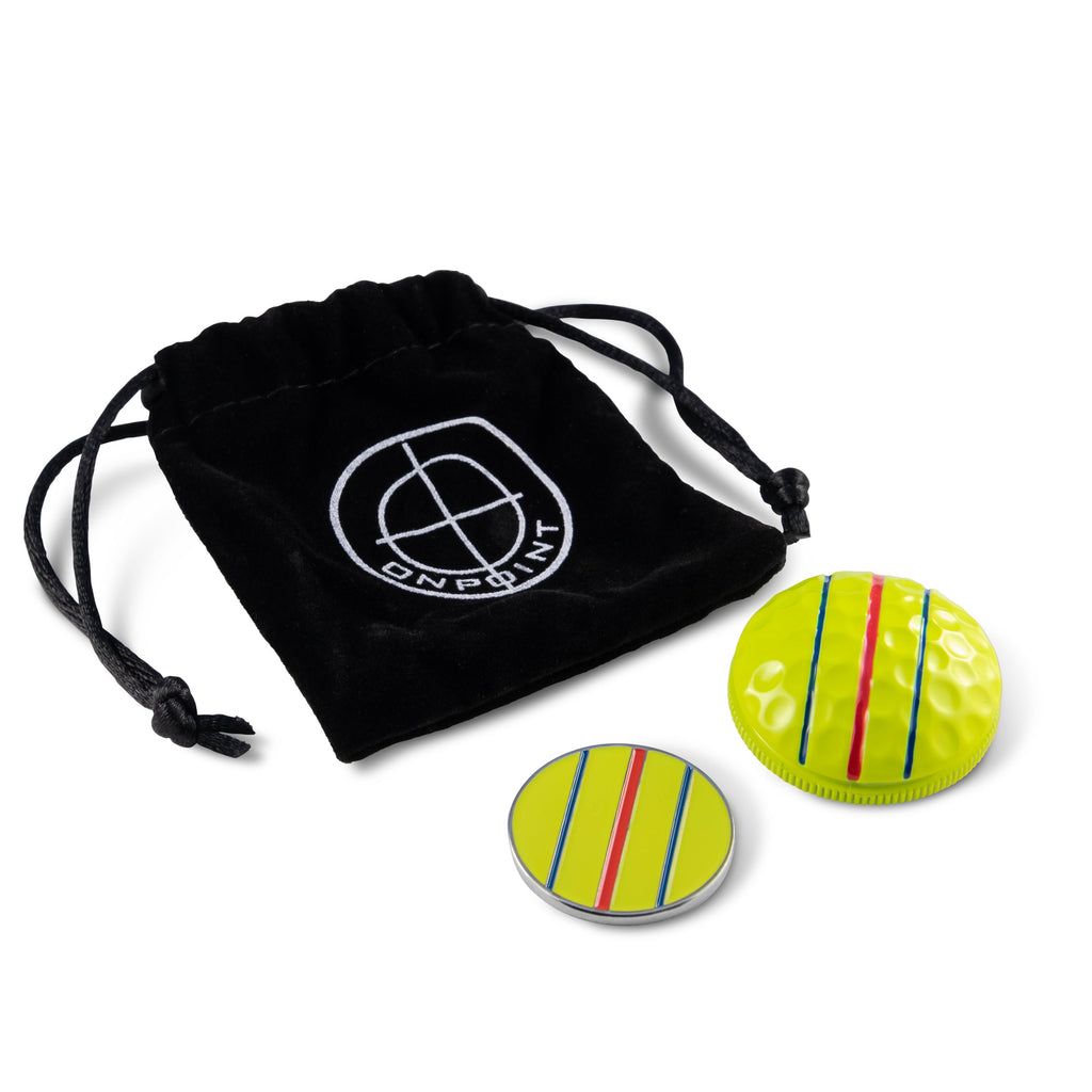 3D Golf Ball Marker for Putting Alignment