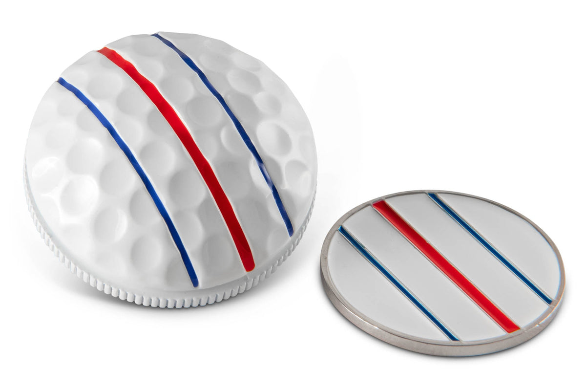 3D Golf Ball Marker for Putting Alignment