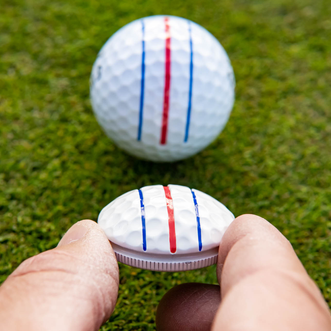 3D Golf Ball Marker for Putting Alignment